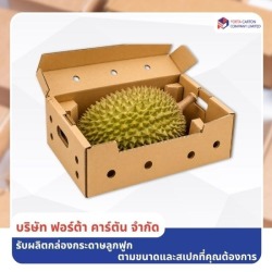 รับผลิตกล่องทุเรียน