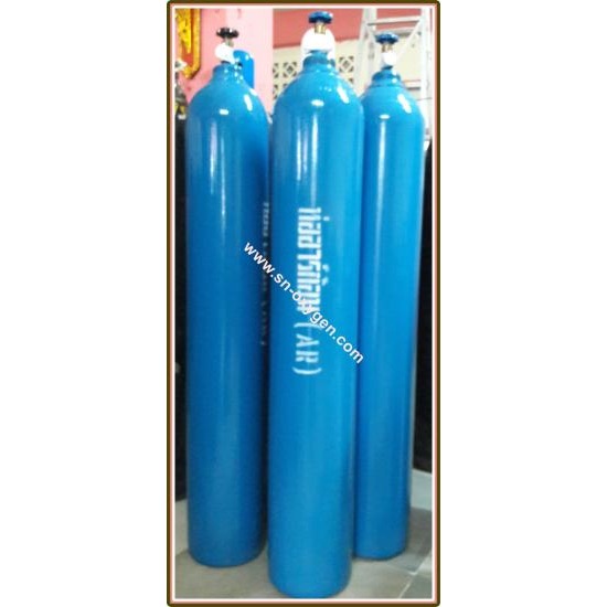 ถังอาร์กอน(AR)ขนาด 6 คิวราคา 4,500 บาท ขายอาร์กอน 