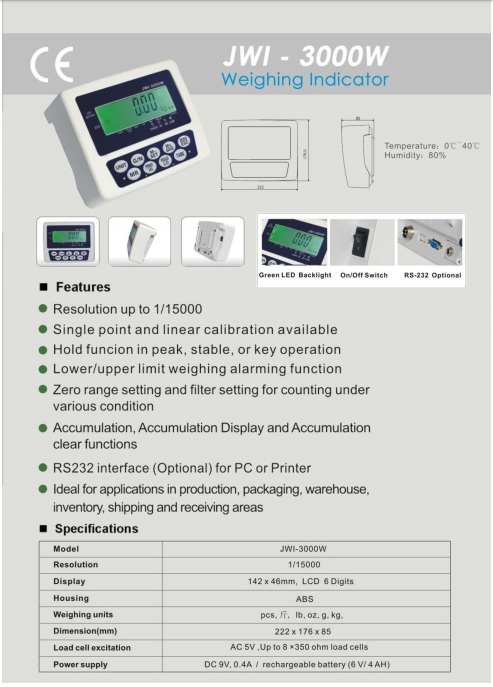 JWI-3000W1 JWI-3000W1